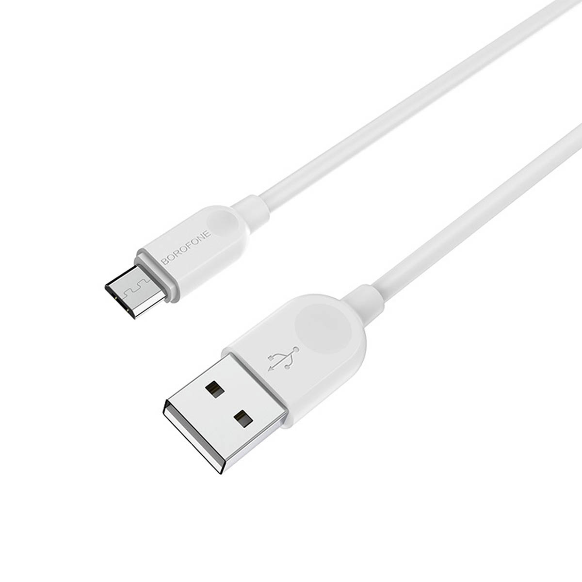 Кабель BOROFONE BX14 LinkJet Micro USB, длина 2 метра, силиконовая круглая оболочка, цвет белый Кабель BOROFONE BX14 LinkJet Micro USB, длина 2 метра, силиконовая круглая оболочка, цвет белый
