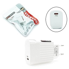 СЗУ (Сетевое зарядное устройство) MRM XQ10, PD20W, 1 USB Type C, цвет белый СЗУ (Сетевое зарядное устройство) MRM XQ10, PD20W, 1 USB Type C, цвет белый