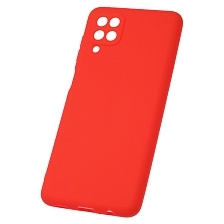 Чехол накладка Soft Touch для SAMSUNG Galaxy A12 5G, силикон, цвет красный Чехол накладка Soft Touch для SAMSUNG Galaxy A12 5G, силикон, цвет красный