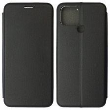 Чехол книжка STYLISH для INFINIX Smart 6, экокожа, визитница, цвет черный