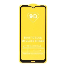 Защитное стекло 9D для XIAOMI Redmi Note 8, цвет окантовки черный