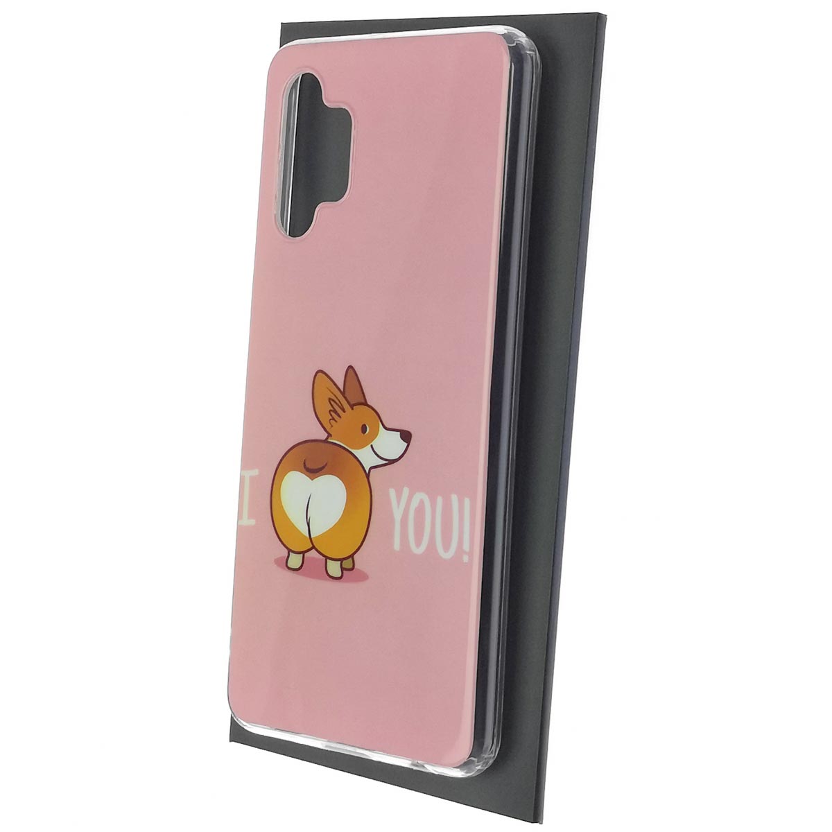 Чехол накладка для SAMSUNG Galaxy A32 4G (SM-A325F), силикон, рисунок I love you Чехол накладка для SAMSUNG Galaxy A32 4G (SM-A325F), силикон, рисунок I love you