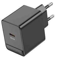 СЗУ (Сетевое зарядное устройство) BOROFONE BAS13A, 20W, 3A, 1 TYPE-C, PD20W, цвет черный СЗУ (Сетевое зарядное устройство) BOROFONE BAS13A, 20W, 3A, 1 TYPE-C, PD20W, цвет черный
