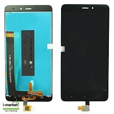 Дисплей в сборе с тачскрином для XIAOMI Redmi Note 4, Note 4 Pro, цвет черный.