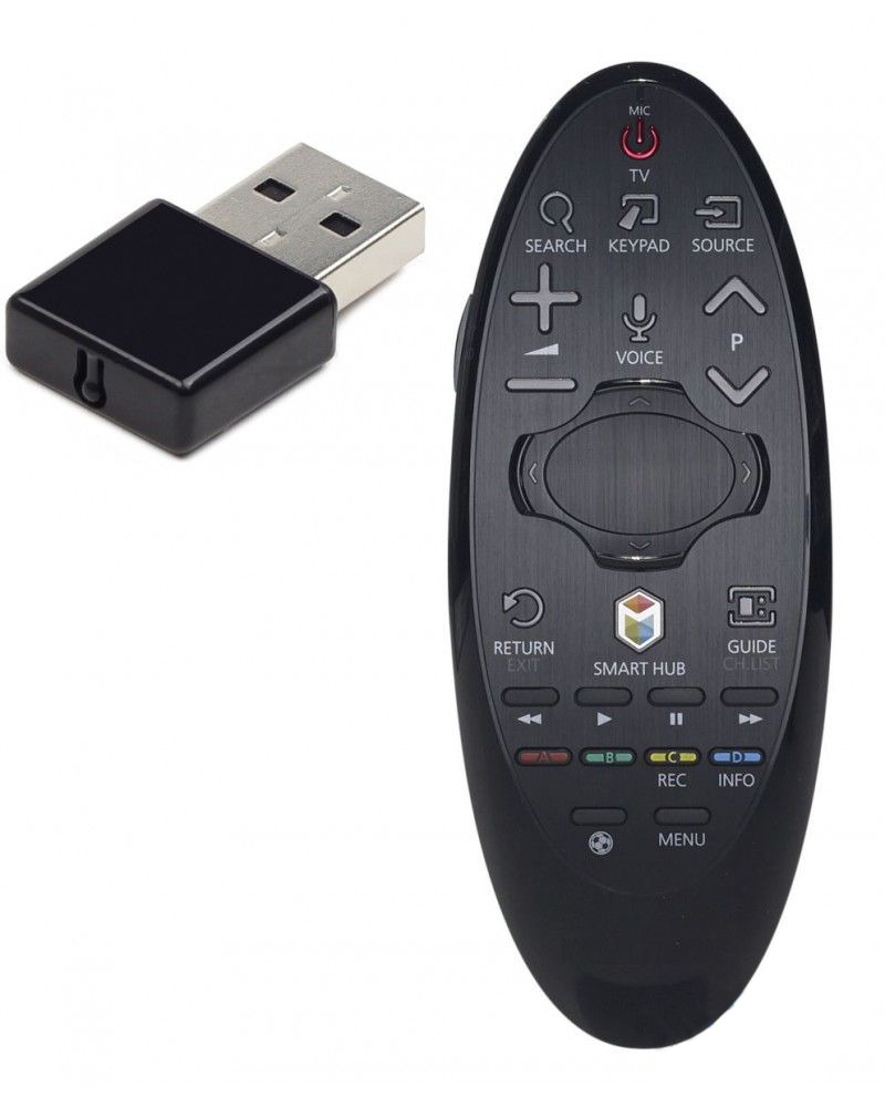 Пульт ДУ универсальный SR-7557 для телевизоров SMART TV SAMSUNG, цвет черный