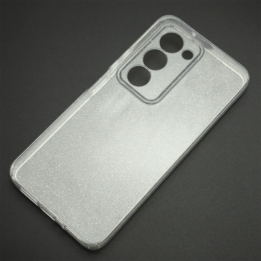 Чехол накладка STARDUST (Clear Case) для XIAOMI Redmi 15, защита камеры, с блестками, прозрачный