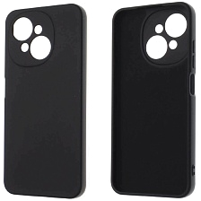 Чехол накладка NANO для TECNO POP 9 4G, SPARK GO 1, защита камеры, силикон, бархат, цвет черный