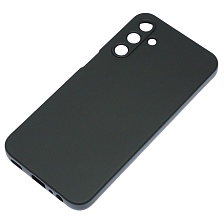 Чехол накладка NANO для SAMSUNG Galaxy A15, защита камеры, силикон, бархат, цвет черный Чехол накладка NANO для SAMSUNG Galaxy A15, защита камеры, силикон, бархат, цвет черный