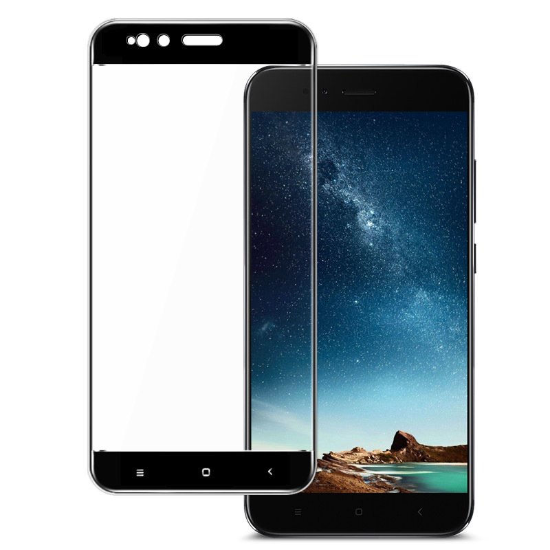 Защитное стекло 3D Xiaomi MiA1/Mi5X Черное.
