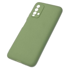 Чехол накладка SOFT TOUCH для XIAOMI Redmi 9T, силикон, матовый, цвет фисташковый Чехол накладка SOFT TOUCH для XIAOMI Redmi 9T, силикон, матовый, цвет фисташковый
