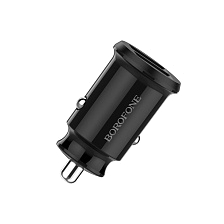 АЗУ (Автомобильное зарядное устройство) BOROFONE BZ8 MaxRide, с двумя USB портами, 2.4 А, цвет черный. АЗУ (Автомобильное зарядное устройство) BOROFONE BZ8 MaxRide, с двумя USB портами, 2.4 А, цвет черный.
