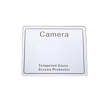 Защитное стекло 0.33 для задней камеры SAMSUNG Galaxy A02S (SM-A025), закругленные края, цвет прозрачный