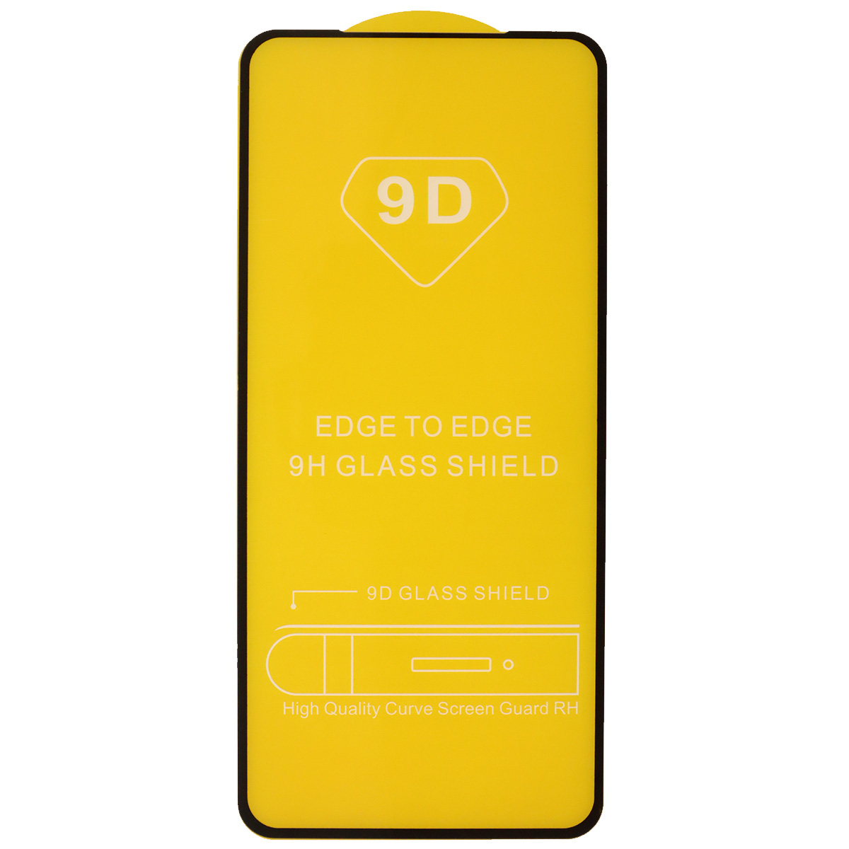 Защитное стекло 9D для SAMSUNG Galaxy A53 (SM-A536E), цвет окантовки черный