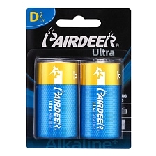 Батарейка PAIRDEER Ultra D LR20 BL2 Alkaline 1.5V Батарейка PAIRDEER Ultra D LR20 BL2 Alkaline 1.5V