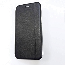 Чехол книжка для HUAWEI P20 Pro, P20 Plus, экокожа, визитница, цвет черный