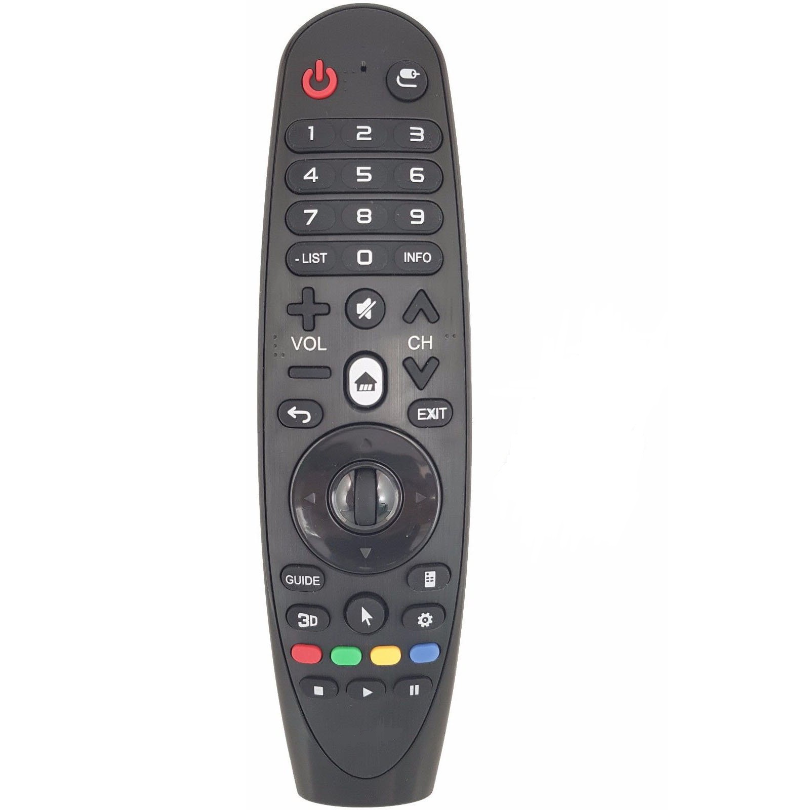 Пульт ДУ универсальный RM-G3900 HUAYU для телевизоров LG, цвет черный (распродажа -70%)