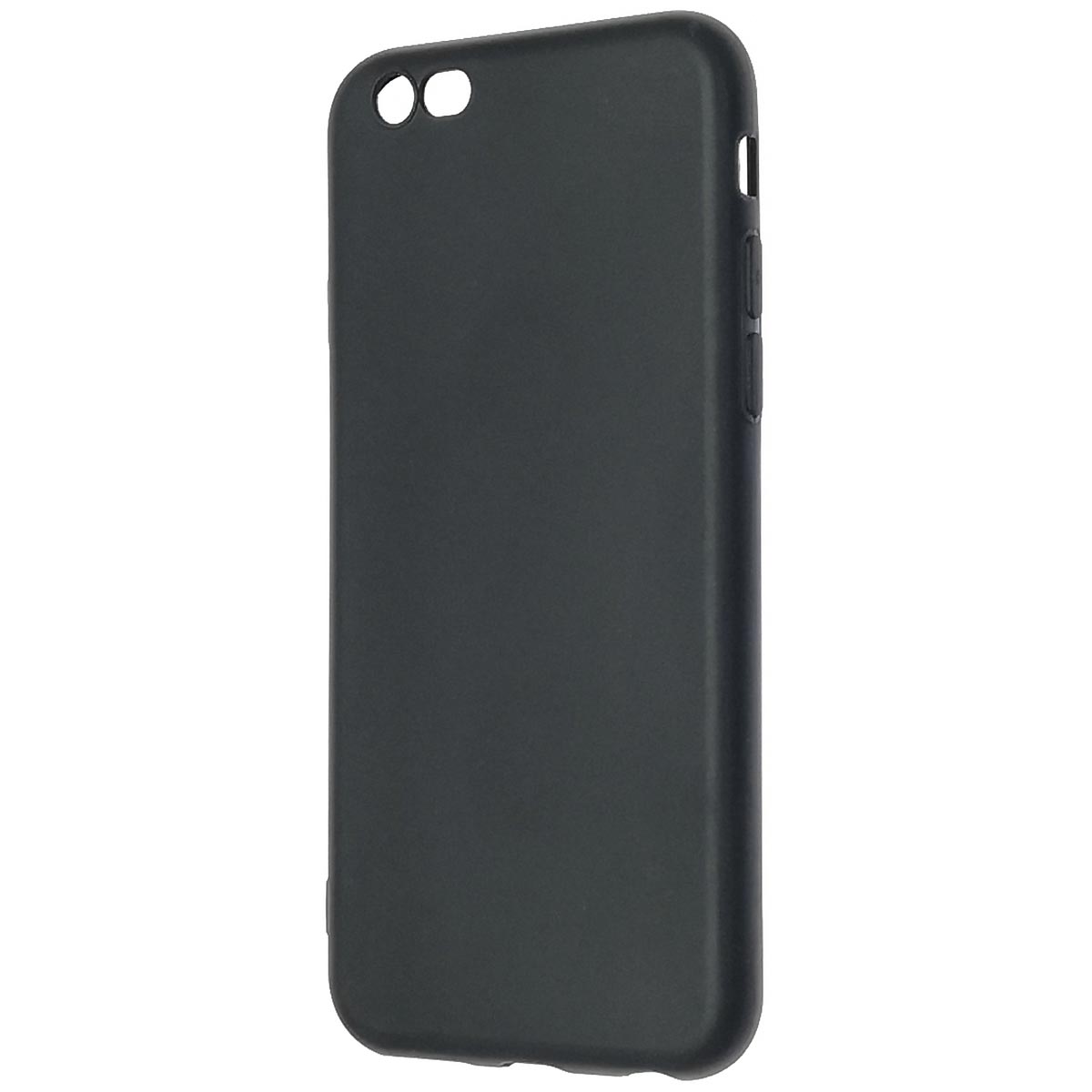 Чехол накладка для APPLE iPhone 6, iPhone 6G, iPhone 6S, силикон, цвет черный