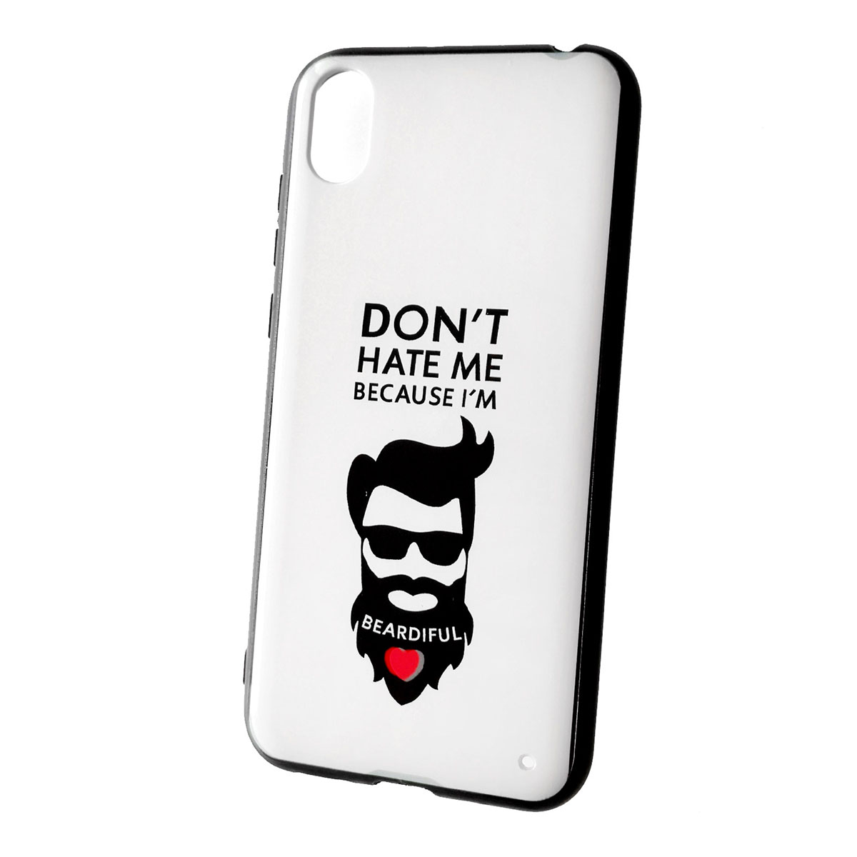 Чехол накладка для HUAWEI Honor 8S (KSA-LX9), Y5 2019 (AMN-LX9), силикон, рисунок DON'T HATE MI BECAUSE I'M.