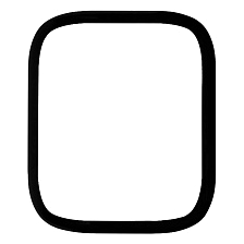 Защитное стекло DSAILA для APPLE Watch 41 мм, цвет окантовки черный