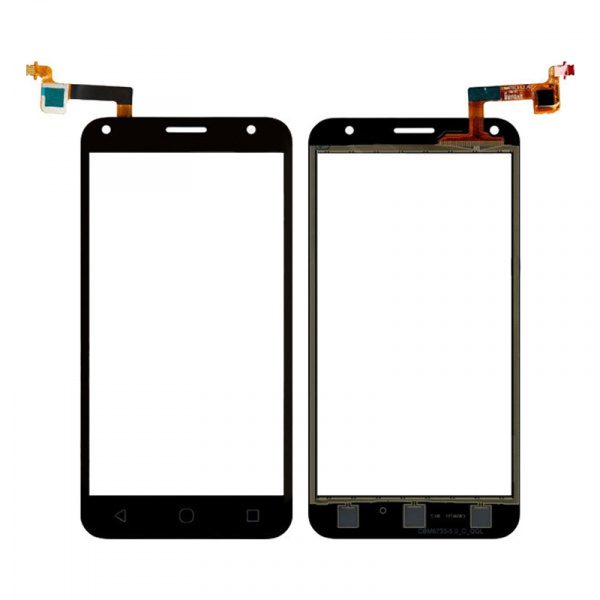Тачскрин Alcatel OT-5010D (Pixi 4) Черный.