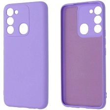 Чехол накладка NANO для TECNO Spark GO 2022, Spark 8C, Spark 9, силикон, бархат, цвет сиреневый Чехол накладка NANO для TECNO Spark GO 2022, Spark 8C, Spark 9, силикон, бархат, цвет сиреневый