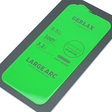 Защитное стекло безрамочное GERLAX 300CC для APPLE iPhone 16 Pro Max, сеточка для динамика, прозрачное