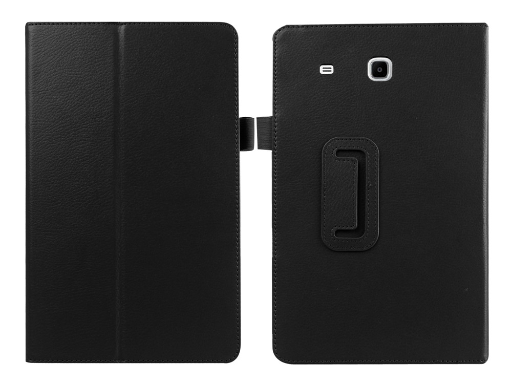 Чехол-книжка для SAMSUNG Galaxy Tab E 9.6" (SM-T560) экокожа, цвет чёрный.