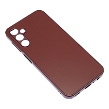 Чехол накладка для SAMSUNG Galaxy A24, защита камеры, силикон, пластик, цвет бордовый Чехол накладка для SAMSUNG Galaxy A24, защита камеры, силикон, пластик, цвет бордовый