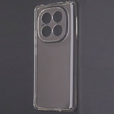 Чехол накладка для XIAOMI Redmi Note 14 Pro 5G, POCO X7, защита камеры, силикон, прозрачный Чехол накладка для XIAOMI Redmi Note 14 Pro 5G, POCO X7, защита камеры, силикон, прозрачный