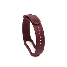 Ремешок на запястье, браслет для XIAOMI Mi Band 7, силикон, цвет бордовый Ремешок на запястье, браслет для XIAOMI Mi Band 7, силикон, цвет бордовый