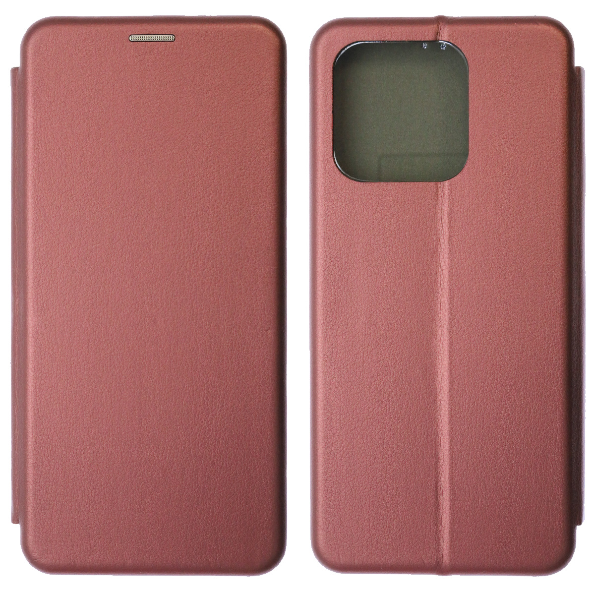 Чехол книжка STYLISH для XIAOMI Redmi 12C, POCO C55, экокожа, визитница, цвет бордовый Чехол книжка STYLISH для XIAOMI Redmi 12C, POCO C55, экокожа, визитница, цвет бордовый