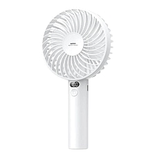 Вентилятор портативный REMAX RS-SF02, с аккумулятором 1200mAh, цвет белый