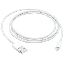 Кабель APPLE A1480 (MUQW3ZM/A) Lightning 8 pin, длина 1 метр, цвет белый Кабель APPLE A1480 (MUQW3ZM/A) Lightning 8 pin, длина 1 метр, цвет белый