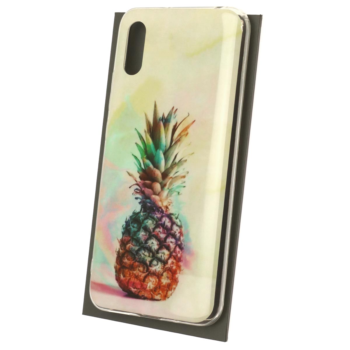 Чехол накладка для XIAOMI Redmi 9A, силикон, рисунок Ананас Чехол накладка для XIAOMI Redmi 9A, силикон, рисунок Ананас