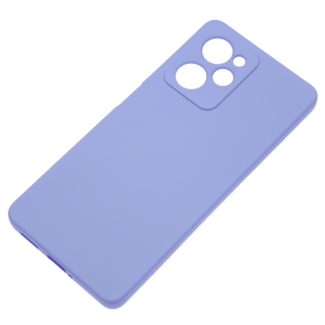 Чехол накладка NANO для XIAOMI POCO X5 Pro 5G, защита камеры, силикон, бархат, цвет сиреневый Чехол накладка NANO для XIAOMI POCO X5 Pro 5G, защита камеры, силикон, бархат, цвет сиреневый