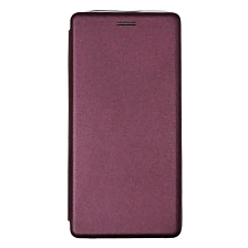 Чехол книжка STYLISH для TECNO Camon 18, 18P, 18T, экокожа, визитница, цвет бордовый Чехол книжка STYLISH для TECNO Camon 18, 18P, 18T, экокожа, визитница, цвет бордовый