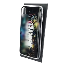 Чехол накладка для APPLE iPhone X, iPhone XS, силикон, глянцевый, рисунок Белый MARVEL Чехол накладка для APPLE iPhone X, iPhone XS, силикон, глянцевый, рисунок Белый MARVEL