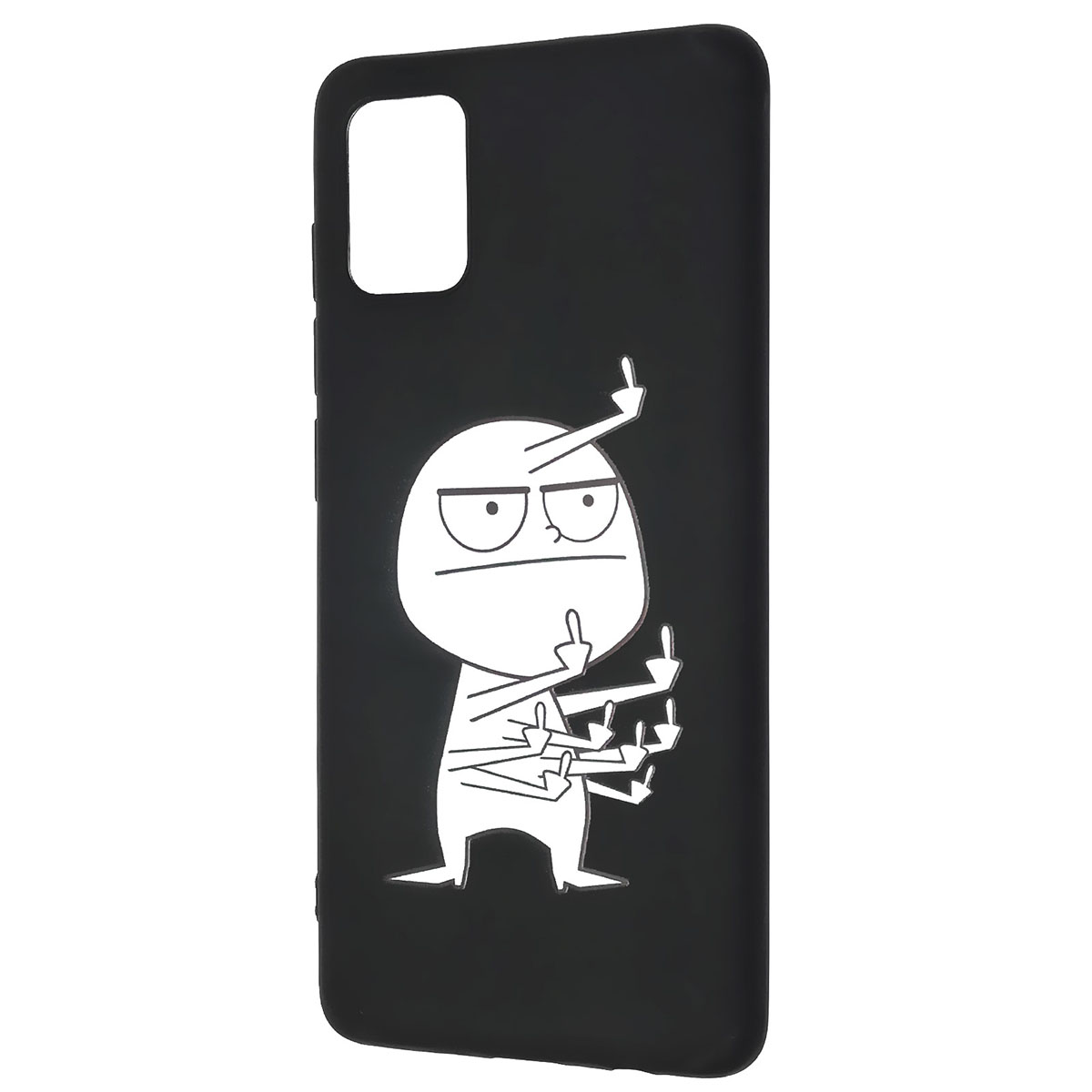 Чехол накладка imcase для SAMSUNG Galaxy A51 (SM-A515), A31 (SM-A315), силикон, рисунок Человечек Чехол накладка imcase для SAMSUNG Galaxy A51 (SM-A515), A31 (SM-A315), силикон, рисунок Человечек