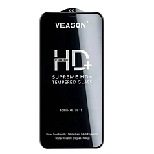 Защитное стекло VEASON HD+ для APPLE iPhone 11, iPhone XR, цвет окантовки черный Защитное стекло VEASON HD+ для APPLE iPhone 11, iPhone XR, цвет окантовки черный