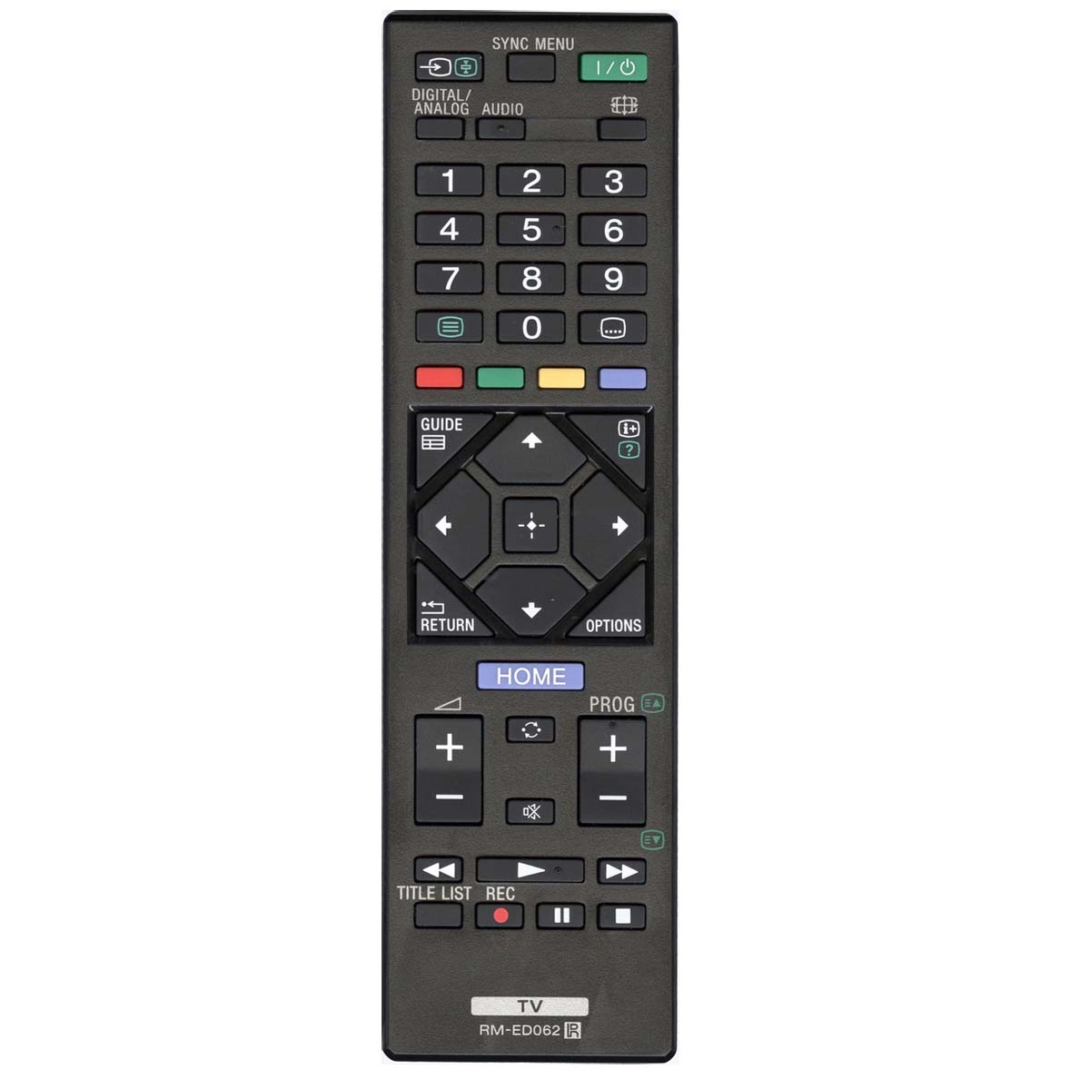 Пульт ДУ RM-ED062 для телевизоров SONY, цвет черный