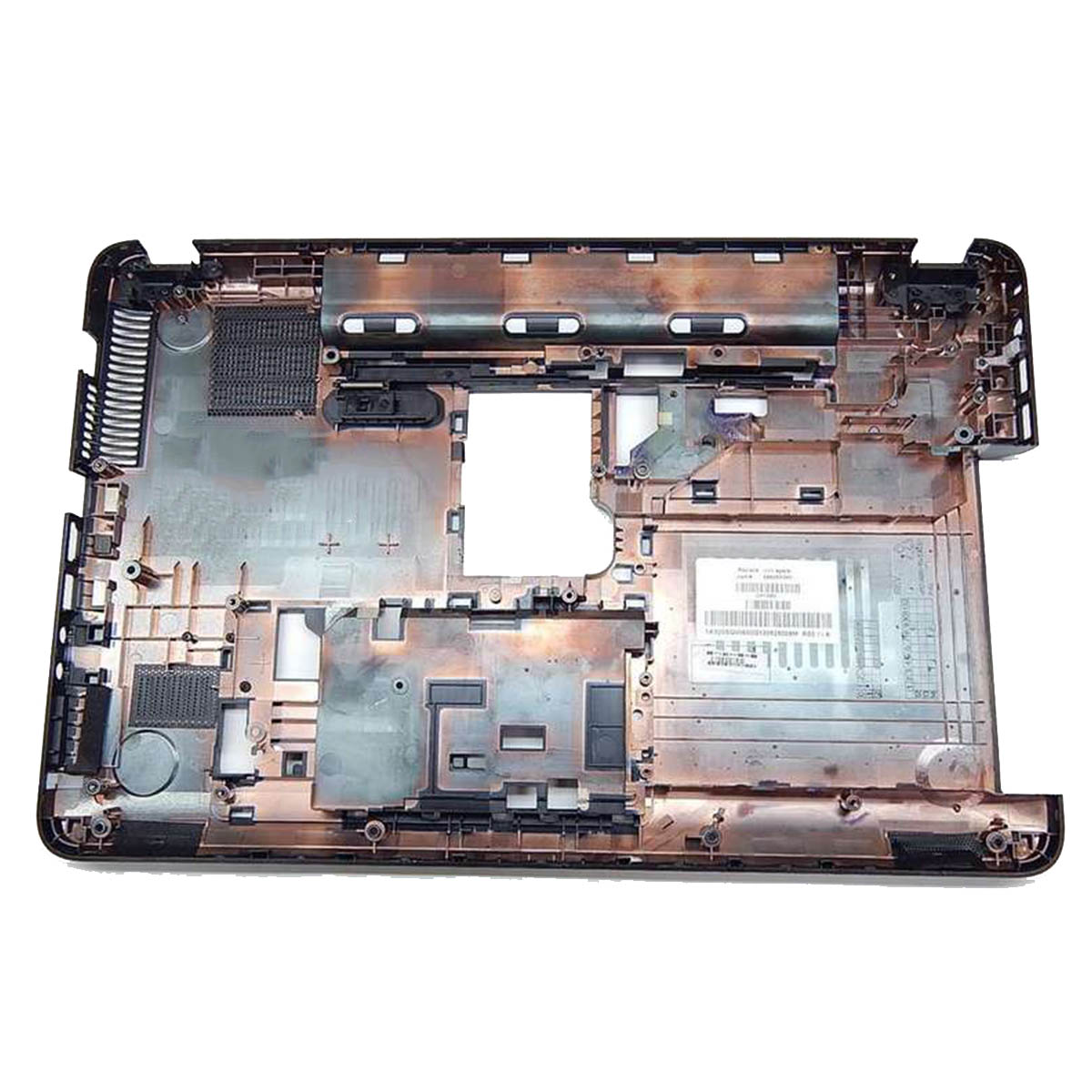 Нижняя часть корпуса для ноутбука HP Compaq CQ58, уценка, цвет черный