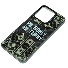 Чехол накладка для Realme C51, Realme C53, Realme Note 50 4G, пластик, силикон, рисунок NO MONEY NO FUNNY Чехол накладка для Realme C51, Realme C53, Realme Note 50 4G, пластик, силикон, рисунок NO MONEY NO FUNNY