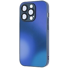Чехол накладка с поддержкой MagSafe для APPLE iPhone 14 Pro (6.1"), силикон, стекло, защита камеры, цвет темно синий Чехол накладка с поддержкой MagSafe для APPLE iPhone 14 Pro (6.1"), силикон, стекло, защита камеры, цвет темно синий