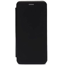 Чехол книжка STYLISH для HUAWEI Honor 90 Lite, экокожа, визитница, цвет черный