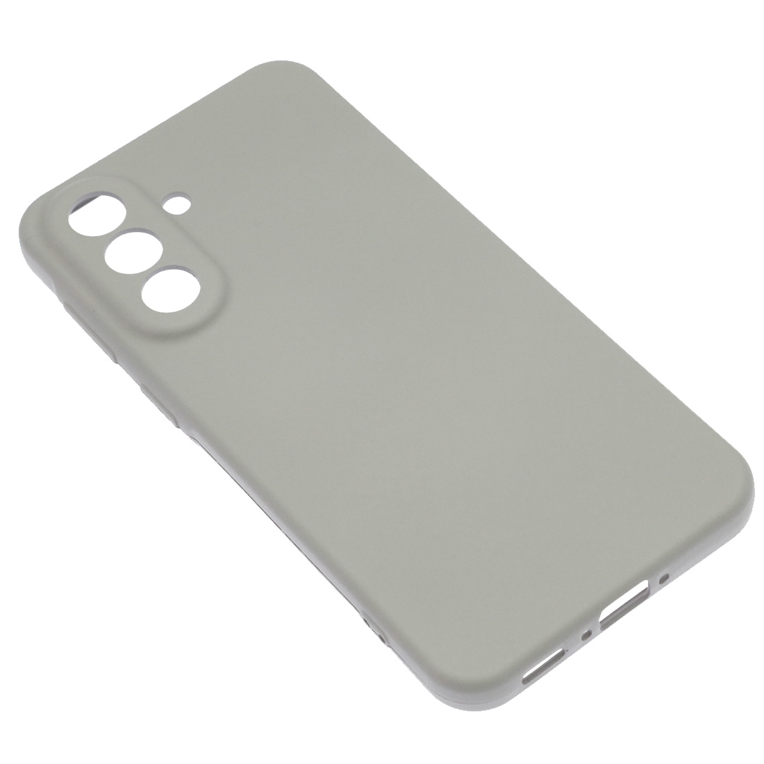 Чехол накладка Silicon Cover для SAMSUNG Galaxy A37, защита камеры, силикон, бархат, цвет серый