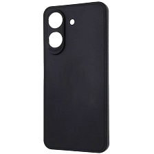 Чехол накладка для XIAOMI Redmi 13C, POCO C65, защита камеры, силикон, цвет черный Чехол накладка для XIAOMI Redmi 13C, POCO C65, защита камеры, силикон, цвет черный