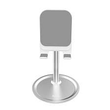 Настольная подставка, держатель HOCO PH15 Aluminum для телефона, смартфона, планшета, цвет серебристый Настольная подставка, держатель HOCO PH15 Aluminum для телефона, смартфона, планшета, цвет серебристый