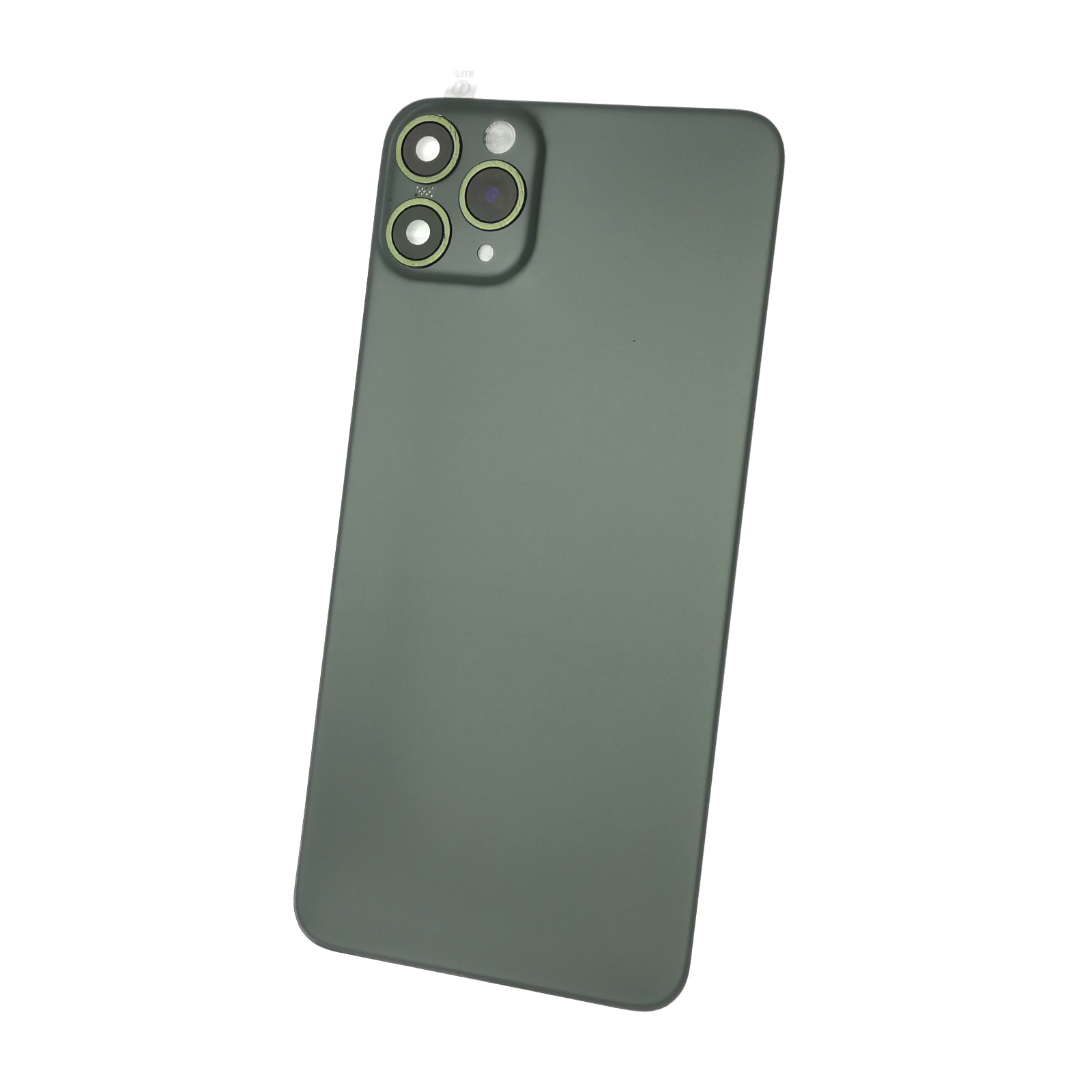 Защитная пленка на заднюю камеру для APPLE iPhone XS MAX обманка на Apple iPhone 11 Pro MAX, цвет зеленый.