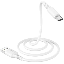 Кабель BOROFONE BX51 Micro USB, 2.4A, длина 1 метр, силикон, цвет белый