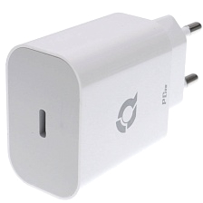 СЗУ (Сетевое зарядное устройство) QAYAN QHC-101, 20W, 1 USB Type C, цвет белый СЗУ (Сетевое зарядное устройство) QAYAN QHC-101, 20W, 1 USB Type C, цвет белый